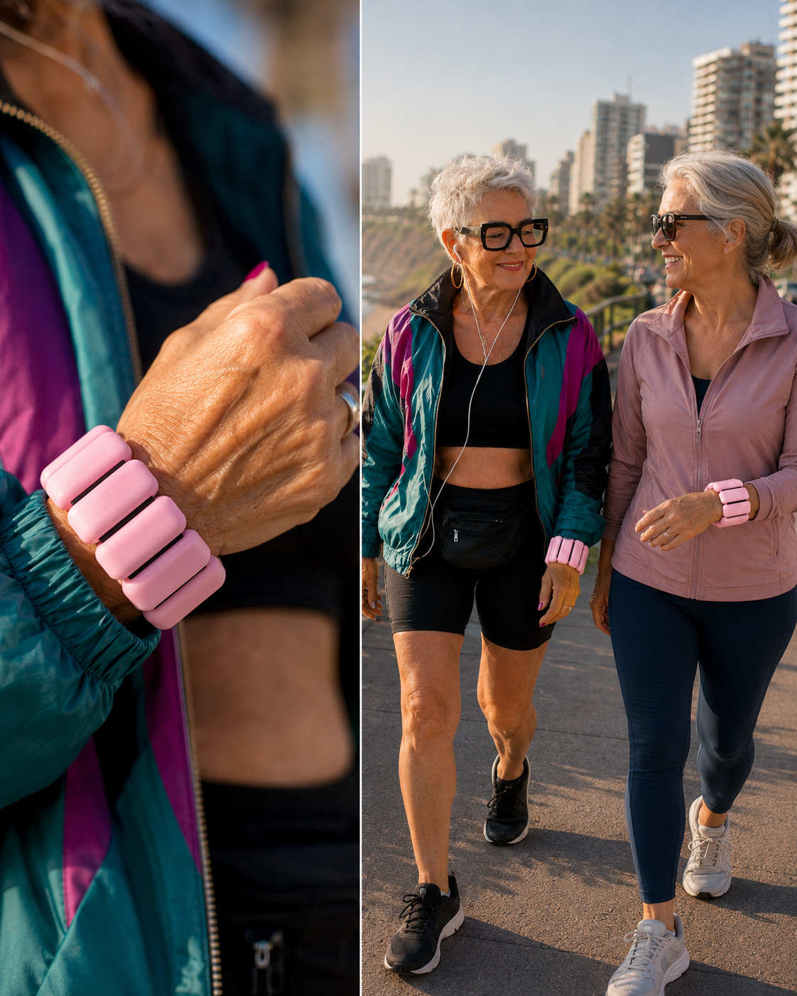 ¿Pesitas o pulseras?